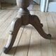 Antique wooden pedestal table
