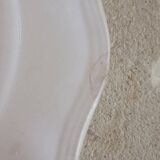 Set of 4 Sarreguemines ivory plates