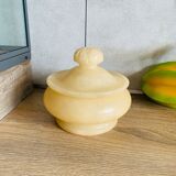 Vintage white marble box