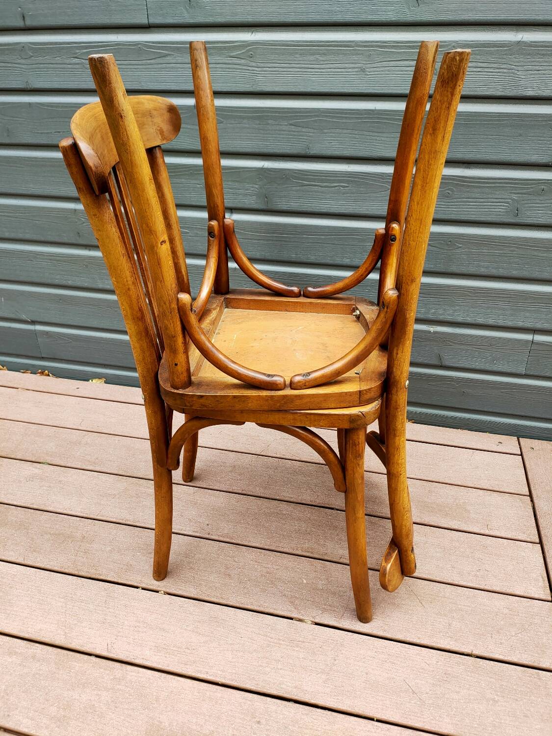 Pair of Luterma bistro chairs