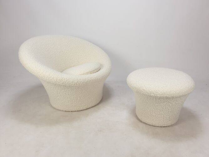 Mushroom Armchair and Ottoman by Pierre Paulin for Artifort, 1960s