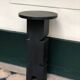 Sellette - Table d'appoint en bois teinté noir