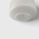 Vintage white opaline glass pendant – 1960s