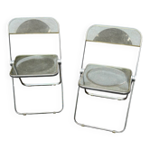 Lot de deux chaises plia