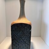 Stoneware vase signed P.Smith