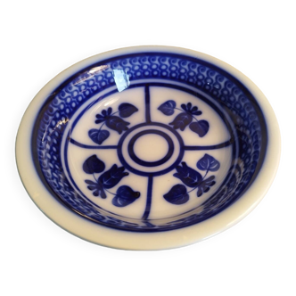 Sarreguemines Blue Salad Bowl