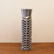 Vase en acier inoxydable compressé