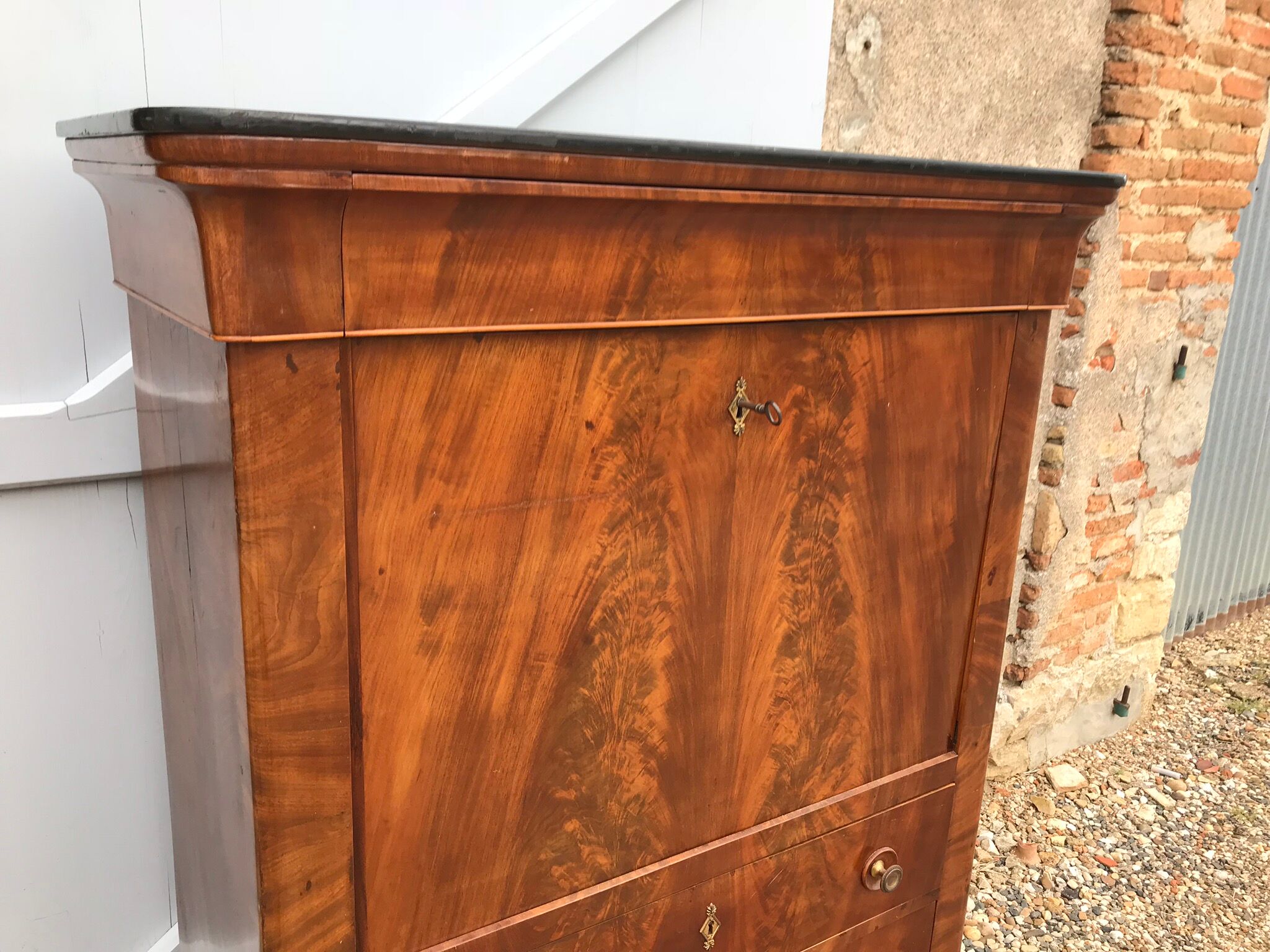 Writing desk time restore