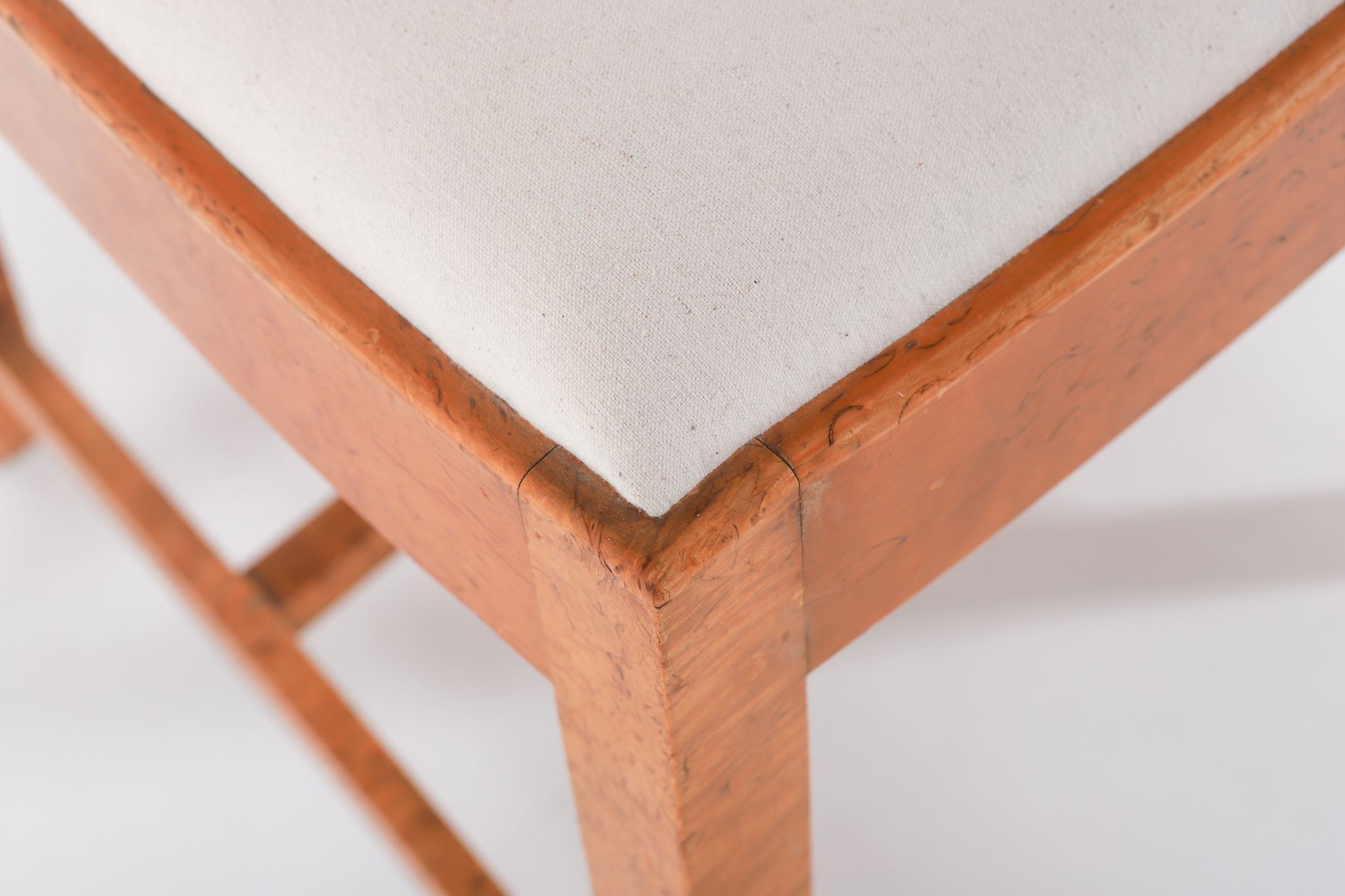 Pair of chairs in bramble wood from Nordiska Kompaniet
