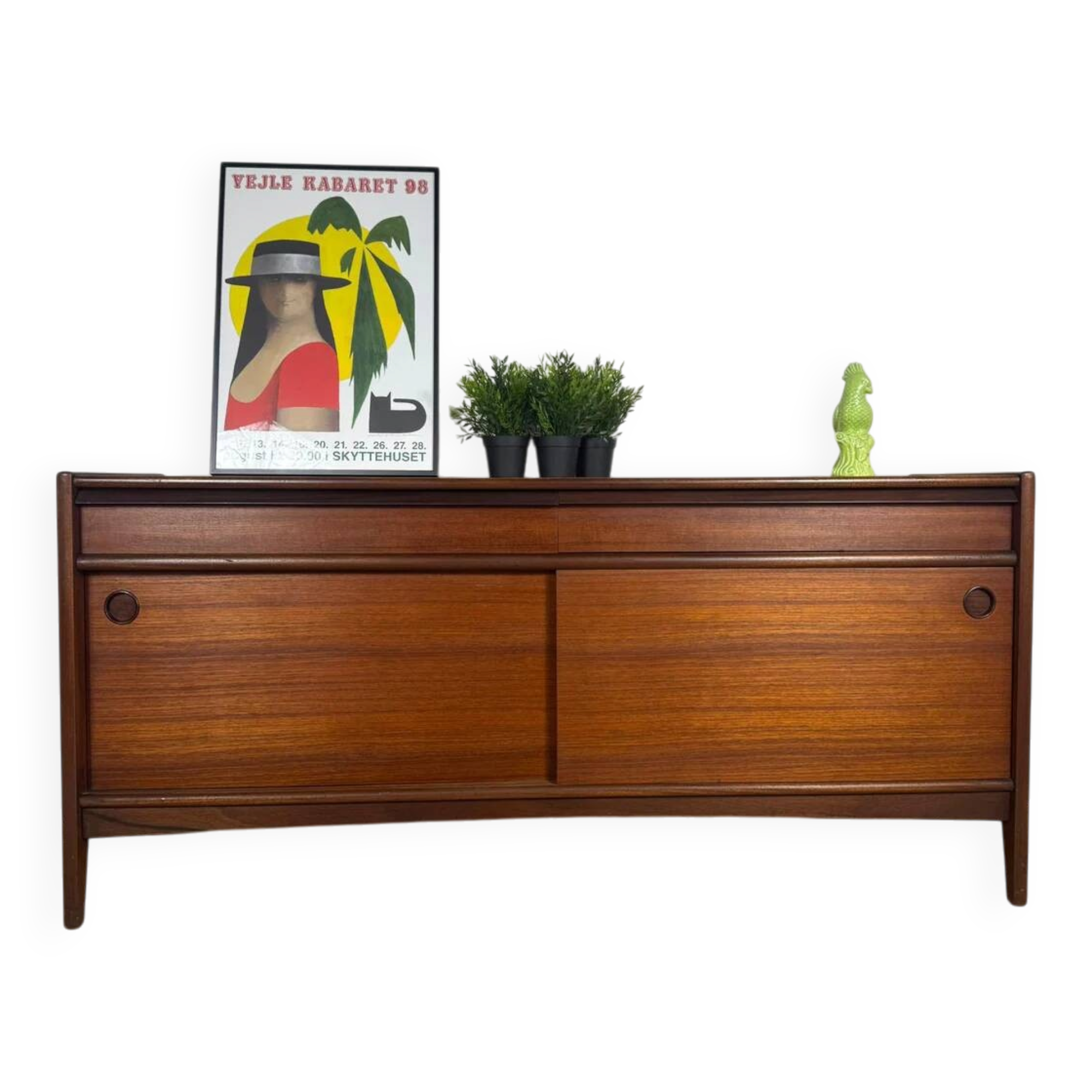 John Herbert teak sideboard – British mid-century credenza from the 1960s