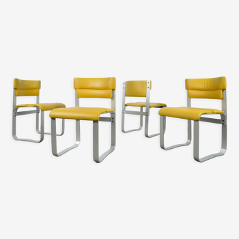 Set of four dining chairs, 1960s Finland