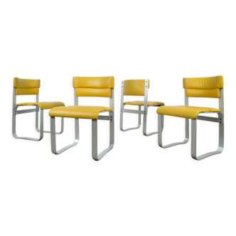 Set of four dining chairs, 1960s Finland