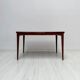 1960s Scandinavian teak mid-century extendable dining table
