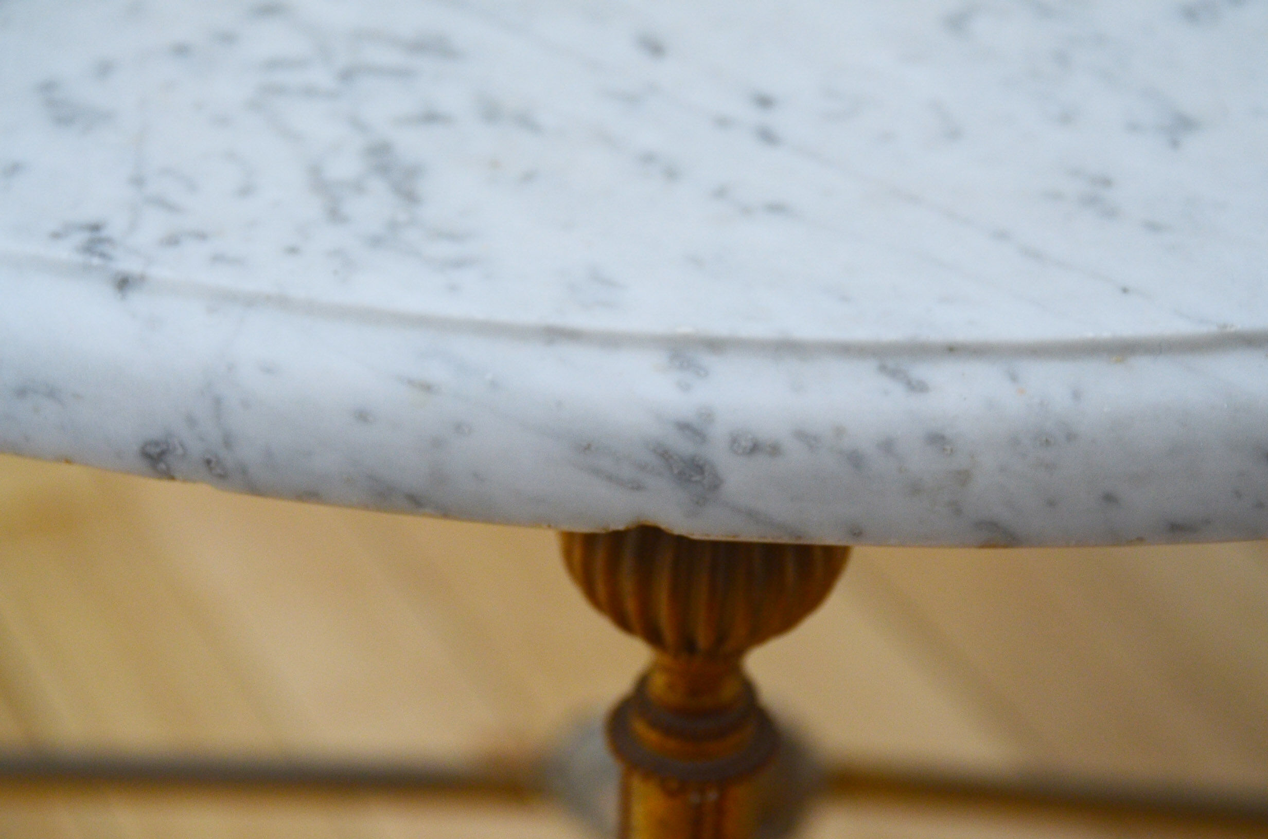 Marble coffee table