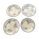 4 plates iron earth Royat sarreguemines U&C