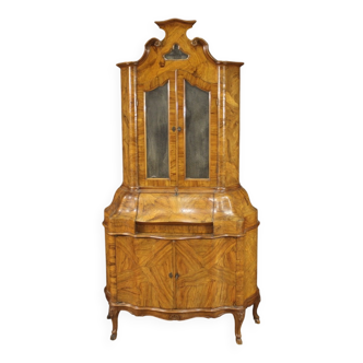 Trumeau vénitien en bois avec miroirs du XXe siècle