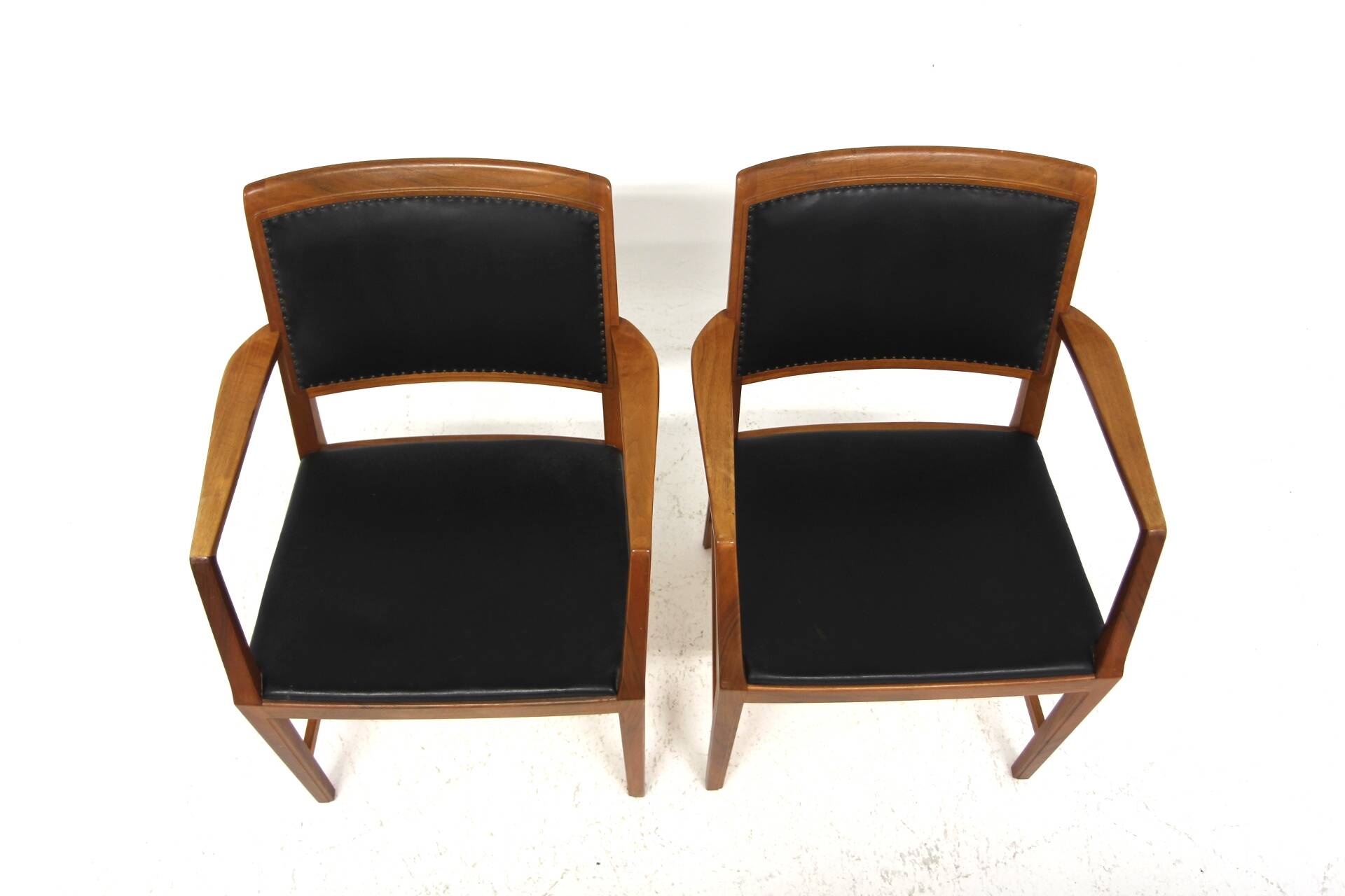 Set of 2 armchairs "Facett 4-132", Bertil Fridhagen, Bodafors, Sweden, 1950