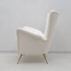 Art Dèco Italian Lounge Armchair from Hotel Bristol Merano, 50s