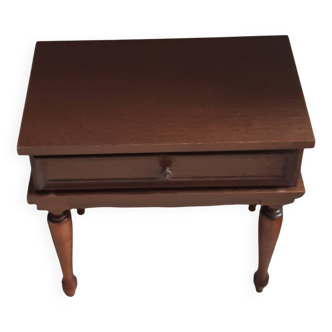 Table de chevet années 80