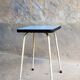 Blue Formica stool