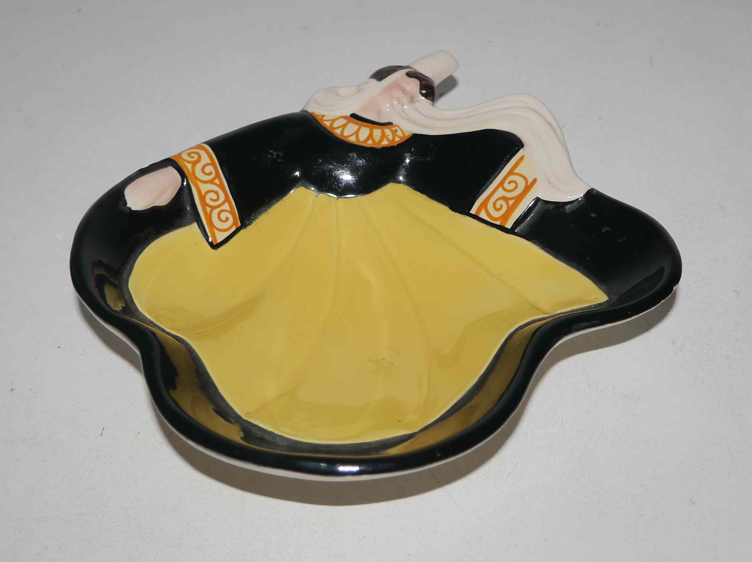 Trinket bowl or old ceramic ashtray Breiz France