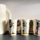 Vintage ceramic orangeade set