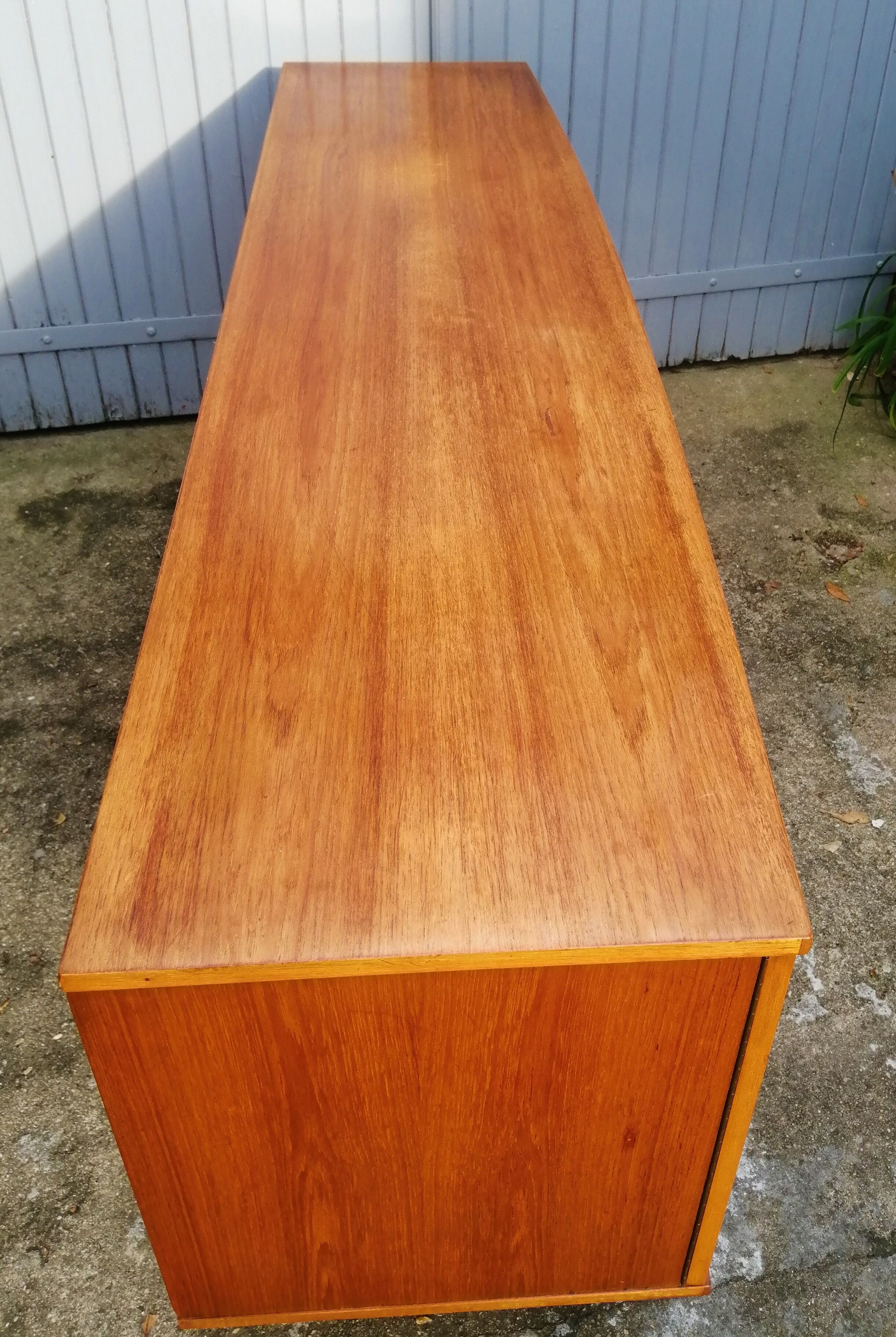 Enfilade en teck des années 60