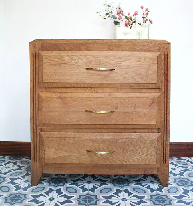 Chest of drawers 3 drawers Art Deco