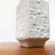Brutalist porcelain vase from mid-century Wunsiedel Bavaria Porcelain, 1960s.