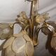 mother-of-pearl lotus flower chandelier