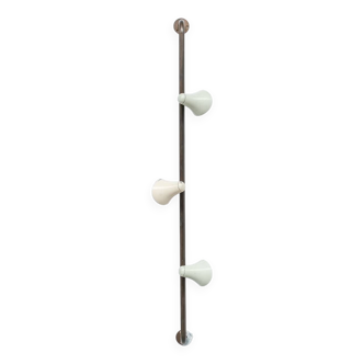 Appliques murales ajustables mid-century en laiton, italie