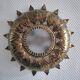 Vintage sun ceiling or wall light, antique sunburst light fixture