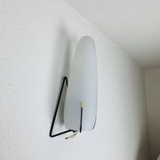 Louis Kalff wall lamp from the 50s, opaline