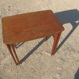 Deux tables gigogne Danemark en teck années 60