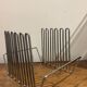 Chrome metal magazine rack 70