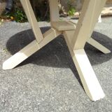 Garden table slats of wood 40s