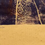 A Staritsky forme anthropomorphique lithographie