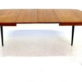 Scandinavian teak dining table, Sweden, 1960s