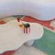 Table basse forme organique en Tadelakt