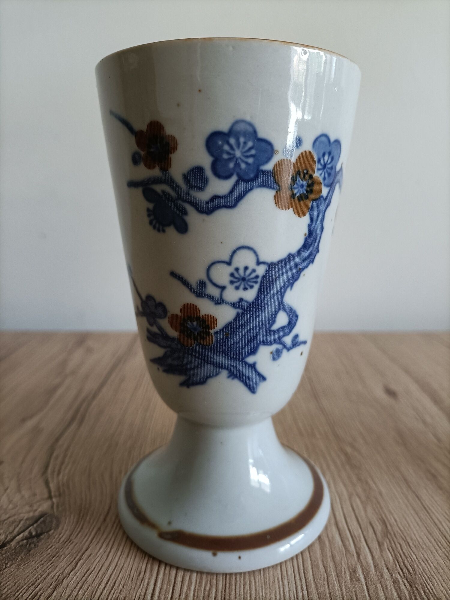 Set of 2 mazagrans art nouveau porcelain ancient China