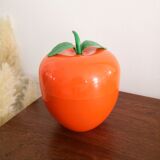 3 ice buckets orange apples 70s