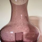 Large bubble glass tealight holder from Montauroux, 1960s