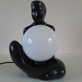 Vintage lamp sitting 70s-80s