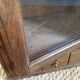 Wooden wall showcase