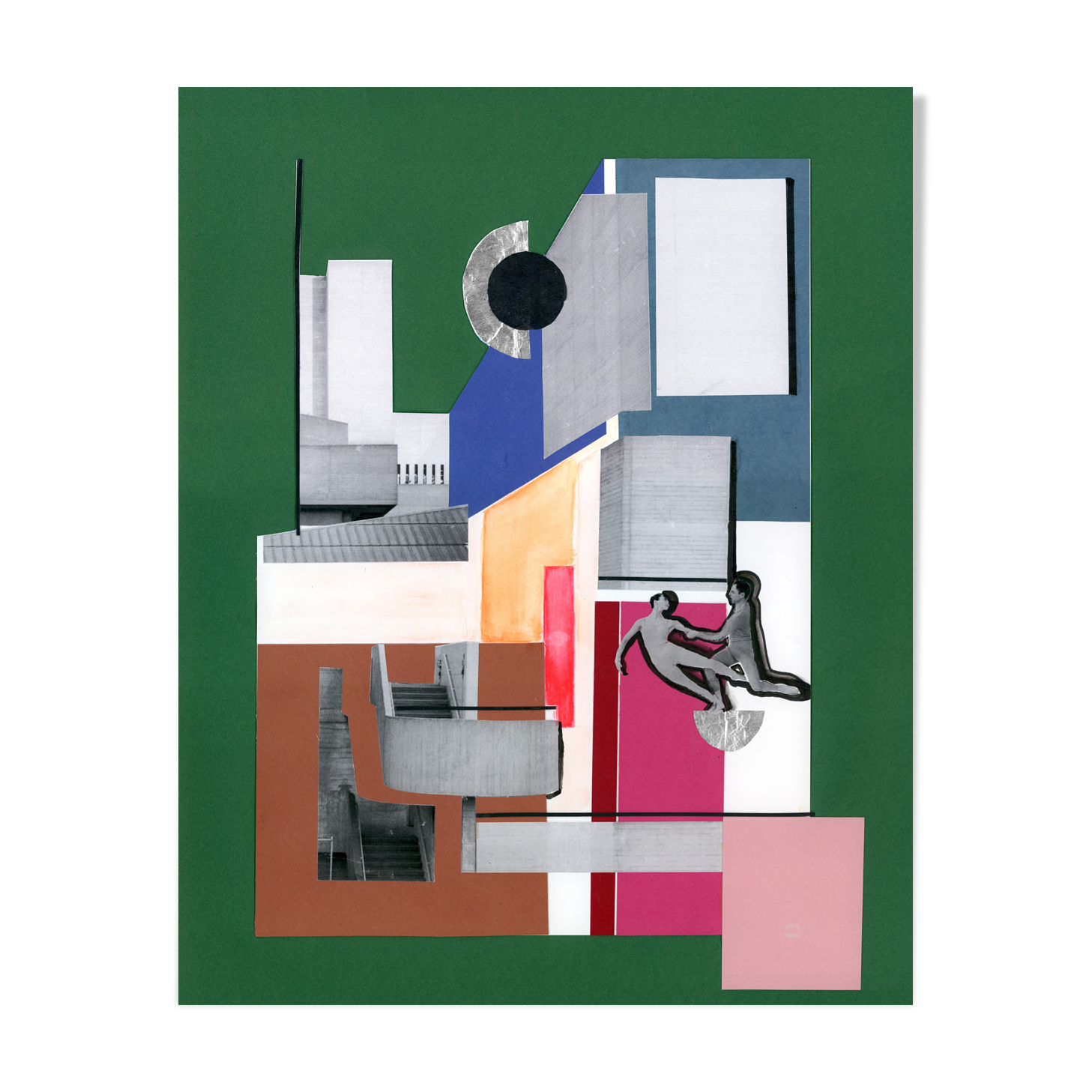 Collage "The Dance of Colors"