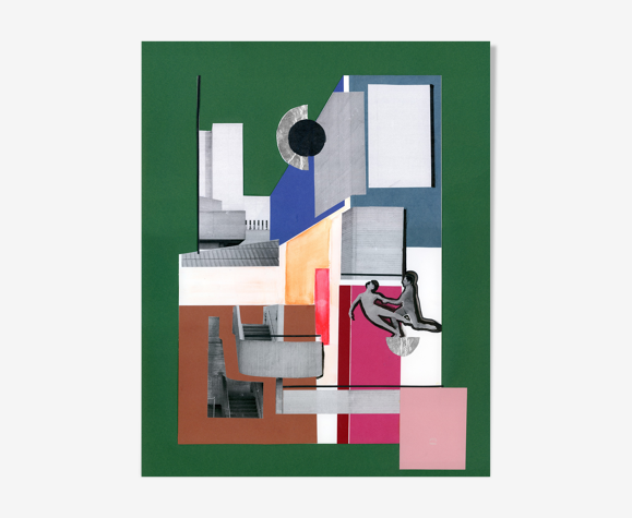 Collage "La danse des couleurs"
