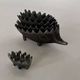 Family of 6 metal hedgehogs by Walter Bosse, 1950 design