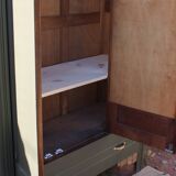 Art Deco wardrobe with three doors – Kaki Barda (Liberon)