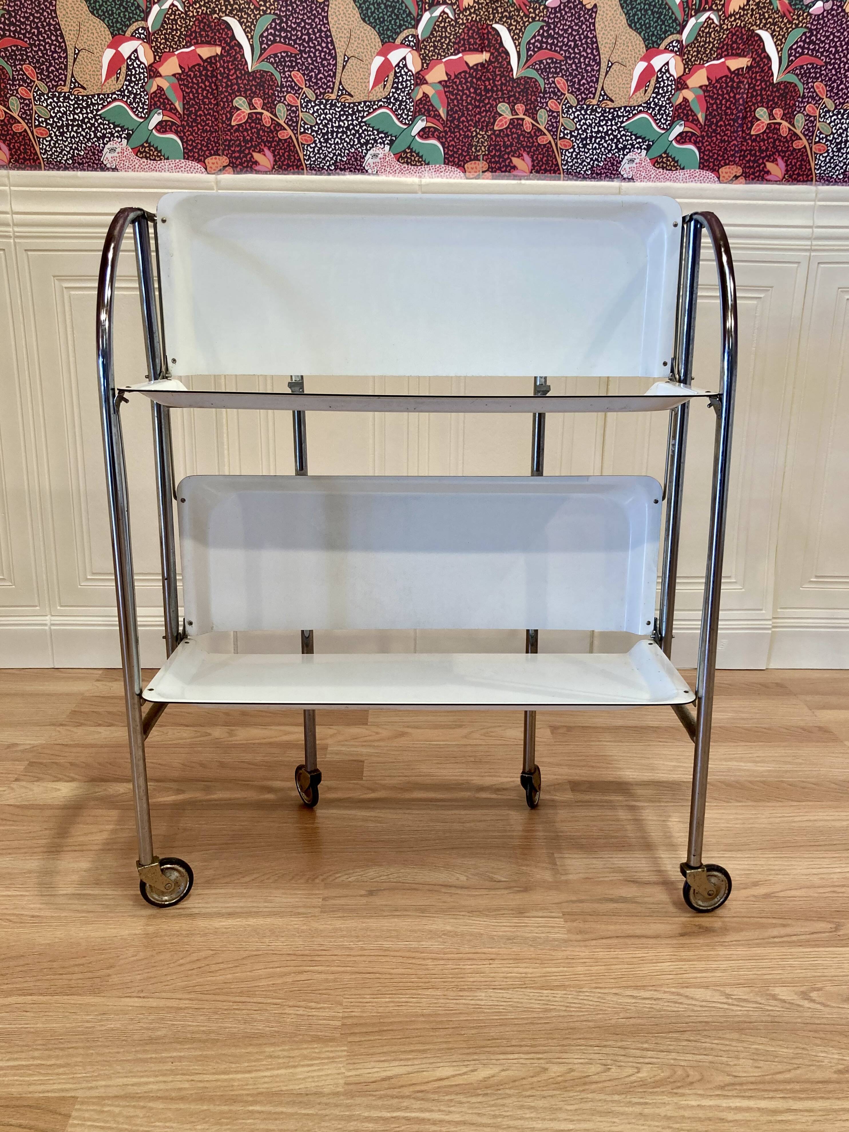 DESSERTE MODULABLE "DESIGN SCANDINAVE".