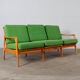 3 Sitzer Sofa Vintage 60er Jahre Mid Century Couch 70er design